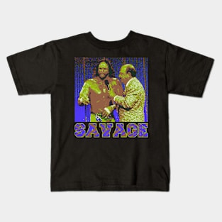 the iconic macho man interview Kids T-Shirt